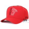 Red baseball versace cap cotton hat men