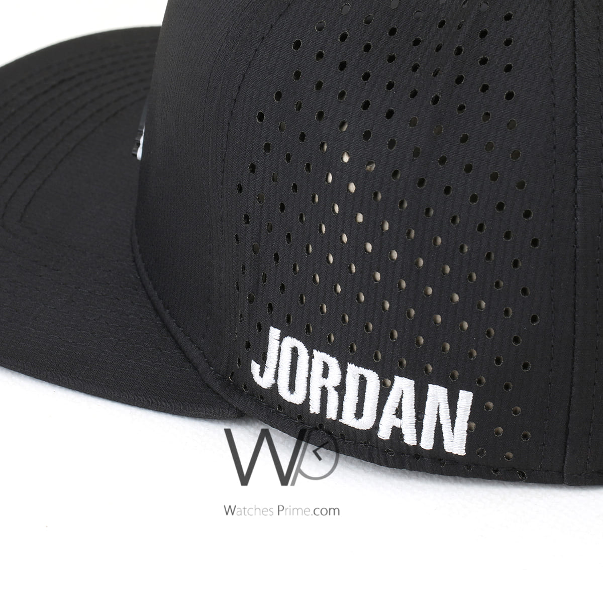 Jordan Snapback Flat Black Baseball Cap | Watches Prime