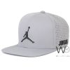 كاب-جوردان-snapback-رمادى-قطن-رجالى