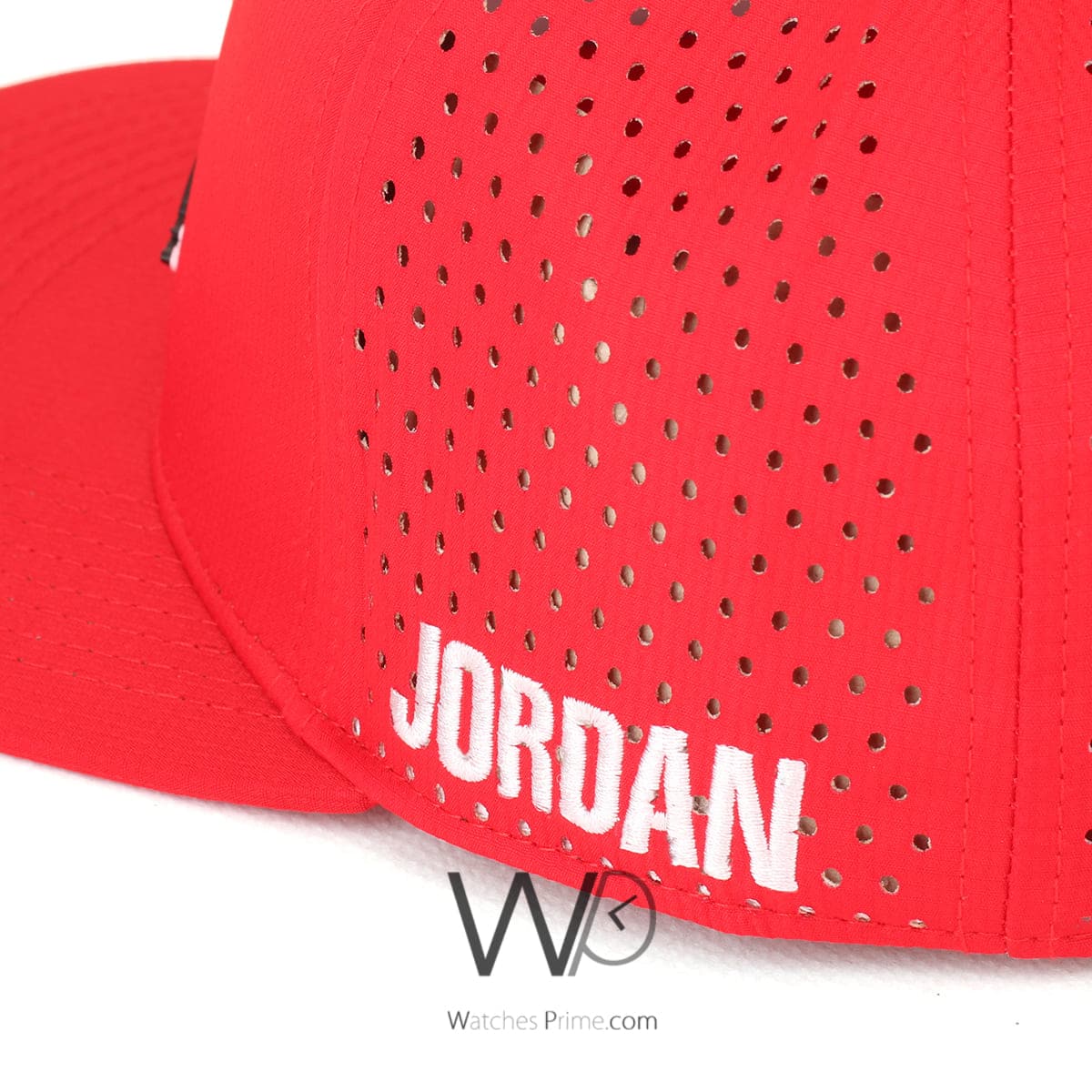 Jordan Snapback Flat Red Baseball Cap | Watches Prime