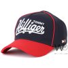 Tommy hilfiger baseball cap blue red cotton hat