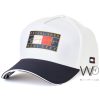 Tommy Hilfiger ncnlxxxv White Baseball Cap | Watches Prime