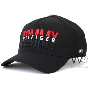 tommy-hilfiger-black-baseball-cotton-cap-mcmlxxxv-hat