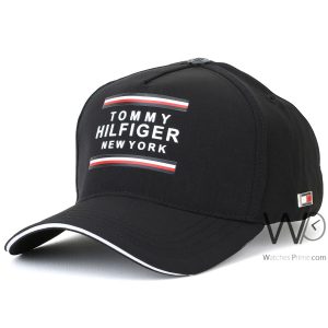 tommy-hilfiger-new-york-black-baseball-cotton-cap