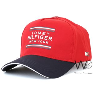 tommy-hilfiger-new-york-red-blue-baseball-cotton-cap