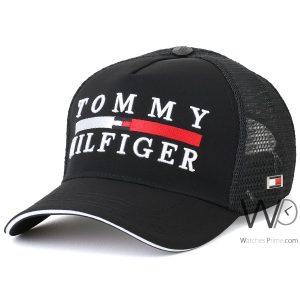 tommy-hilfiger-trucker-cap-black-cotton-net-hat