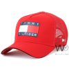 كاب-احمر-ماركة-تومي-هيلفيغر-قطن-trucker-رجالي