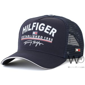 tommy-hilfiger-trucker-cap-th-established-1985-navy-blue-cotton-net-hat