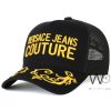 Trucker versace jeans couture black mesh cap