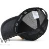 Versace Black Cotton Trucker Cap | Watches Prime