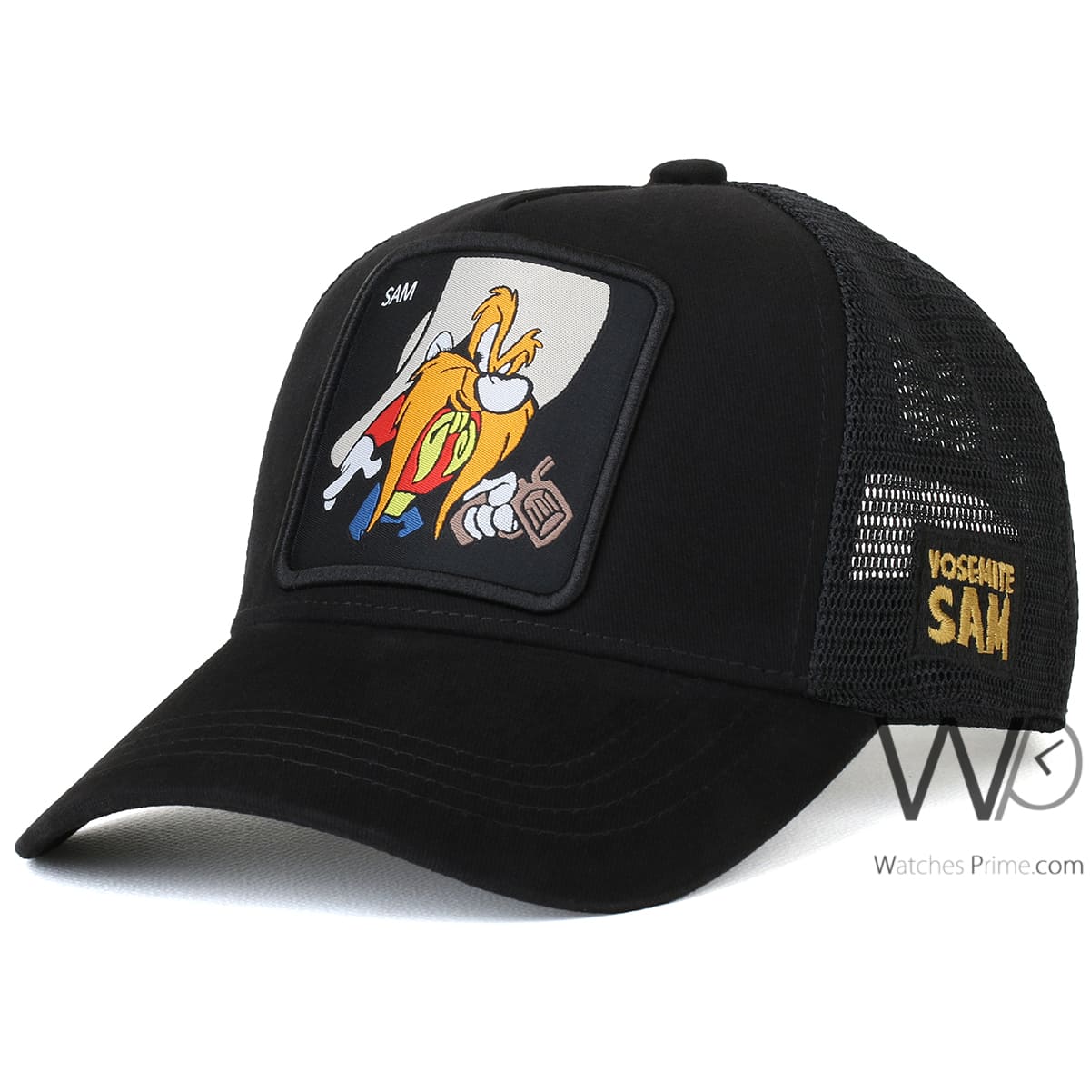 Yosemite Sam Trucker Black Cap | Watches Prime