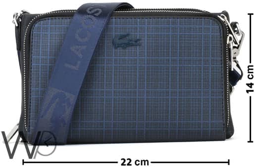 Lacoste Handbag Leather Crossbody Wash Bag Men | Watches Prime