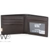 Mont blanc Wallet Leather For Men Brown | Watches Prime