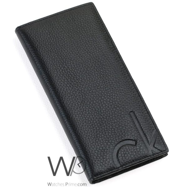 Calvin Klein CK Long Wallet Black For Men | Watches Prime