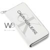 Ck calvin klein jeans for women wallet white leather