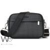 Crossbody messenger lacoste black shoulder bag for men