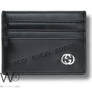 gucci-black-leather-card-holder-gg