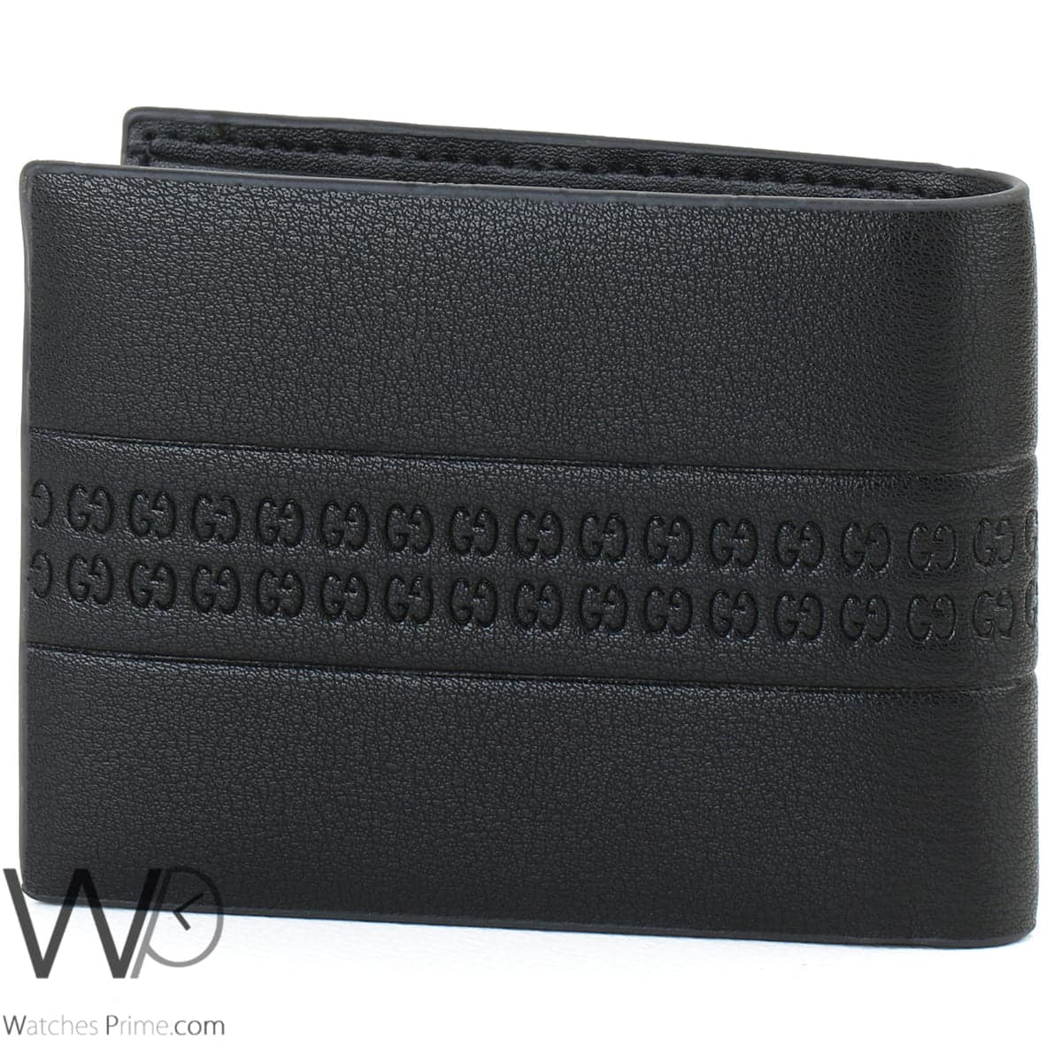 Gucci GG Wallet Black Leather For Men | Watches Prime