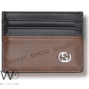 gucci-brown-leather-card-holder-gg