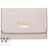Guess Wallet Leather Original Pink For women | Watches Prime