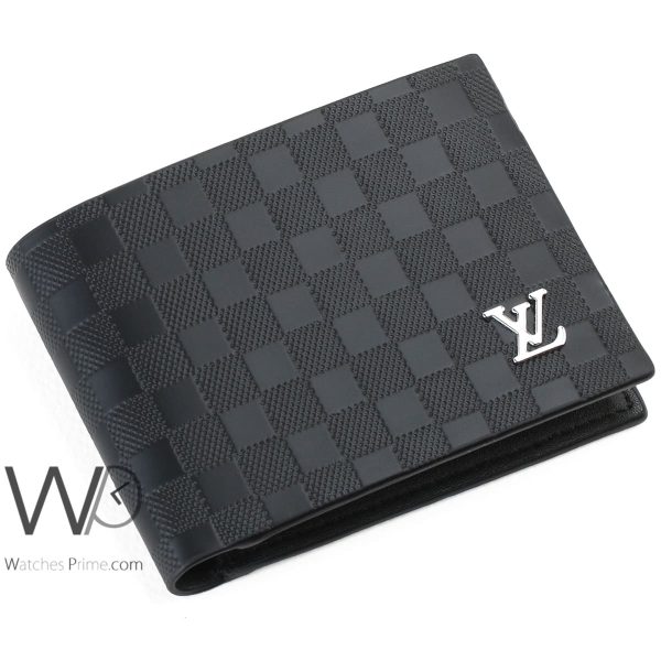 محفظة رجالي لويس فيتون Louis Vuitton LV اسود | واتشز برايم