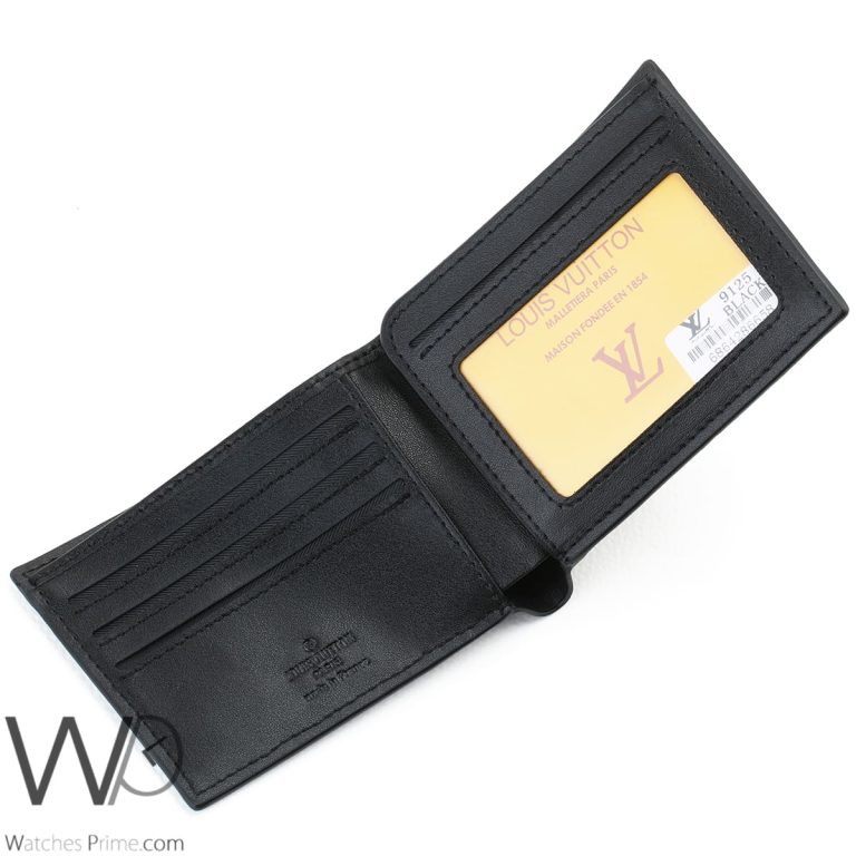 Louis Vuitton LV Wallet For Men Black Watches Prime
