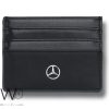 Mercedes Benz Card Holder Wallet Black Men | Watches Prime