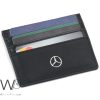 Mercedes Benz Card Holder Wallet Black Men | Watches Prime