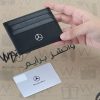 Mercedes Benz Card Holder Wallet Black Men | Watches Prime