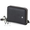 Mont blanc coin purse zipper wallet Black | Watches Prime