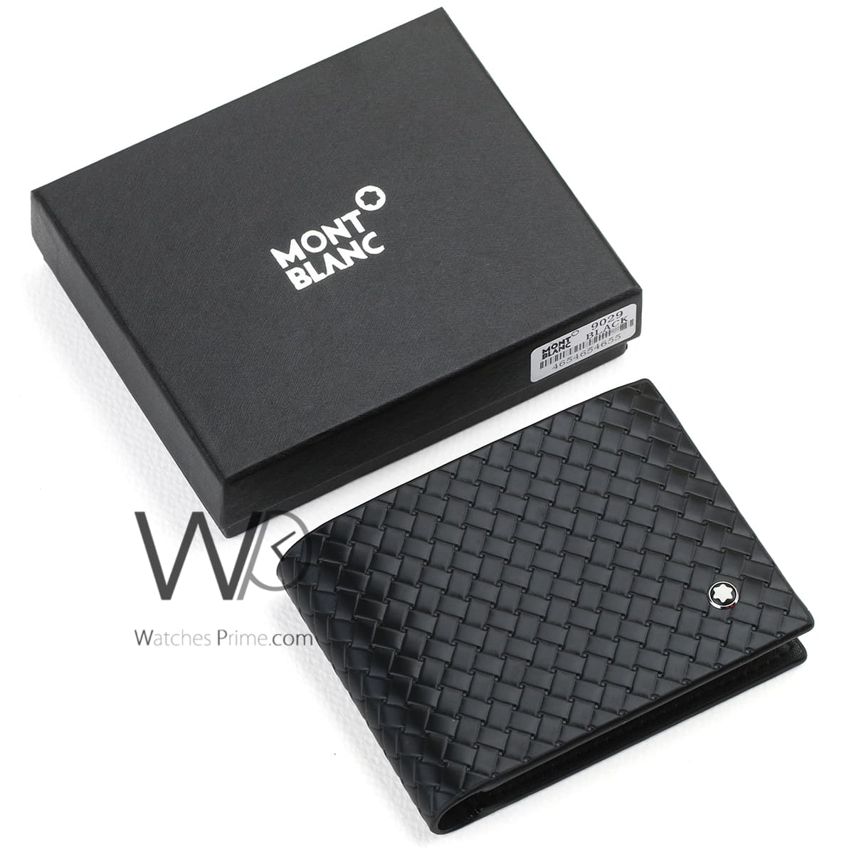 Mont blanc Wallet Leather Black For Men | Watches Prime