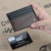 Mont blanc Holder Card Brown Wallet For Men | Watches Prime