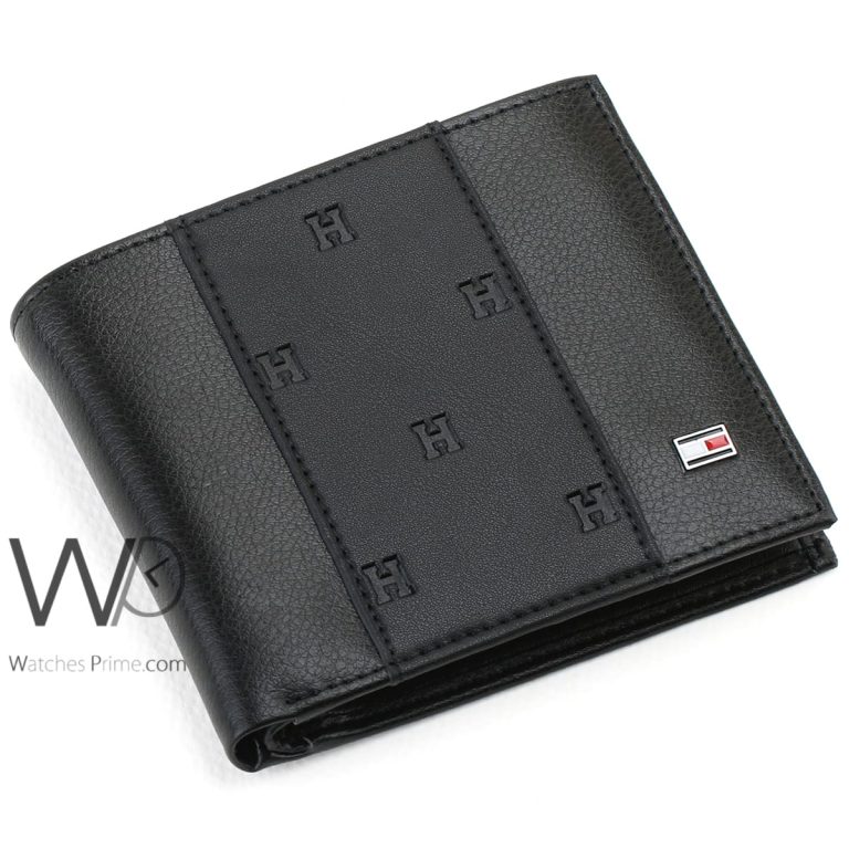 Tommy Hilfiger Wallet For Men Black Original Watches Prime