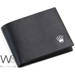 rolex-black-leather-mens-wallet
