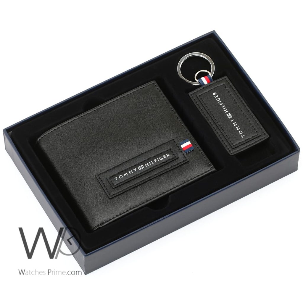 tommy hilfiger belt and wallet gift set