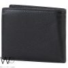 Versace Italy Wallet Black Leather For Men | Watches Prime