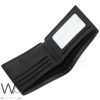 Versace Italy Wallet Black Leather For Men | Watches Prime