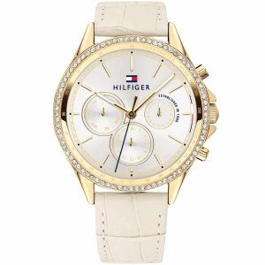 1781982-tommy-hilfiger-watch-women-white-dial-leather-beige-strap-quartz-battery-analog-monthly-weekly-date-crystals-ari