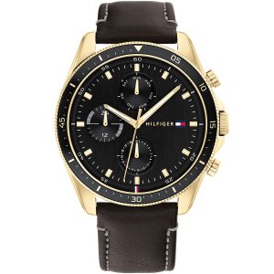 1791836-tommy-hilfiger-watch-men-black-dial-leather-strap-quartz-battery-analog-monthly-weekly-date-parker