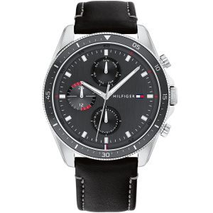 1791838-tommy-hilfiger-watch-men-gray-dial-leather-black-strap-quartz-battery-analog-monthly-weekly-date-parker