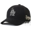 كاب-ماركة-دودجرز-snapback-اسود-قطن