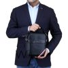 Leather Tommy Hilfiger Crossbody Bag For Men | Watches Prime