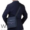 Leather Tommy Hilfiger Crossbody Men Slim Bag | Watches Prime
