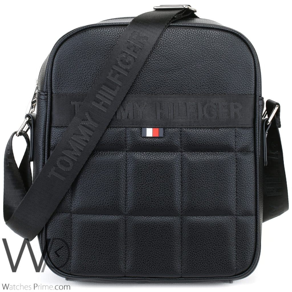 Leather Tommy Hilfiger Crossbody Men Bag Watches Prime