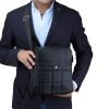Leather Tommy Hilfiger Crossbody Men Bag | Watches Prime
