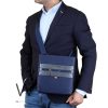 Leather Tommy Hilfiger Crossbody Men Slim Bag | Watches Prime