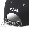 Black Christian Dior Converse Cotton Cap | Watches Prime Black Christian Dior Converse Cotton Cap | Watches Prime