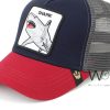 Goorin Bros Shark Trucker Blue Red Mesh Cap | Watches Prime Goorin Bros Shark Trucker Blue Red Mesh Cap | Watches Prime