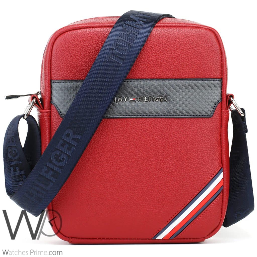 Leather Tommy Hilfiger Crossbody Bag For Men Watches Prime