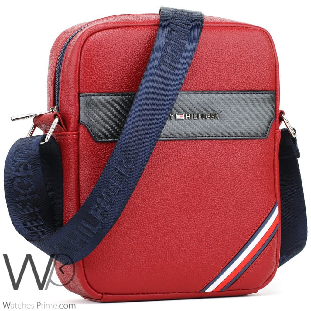 Leather Tommy Hilfiger Crossbody Bag For Men Watches Prime
